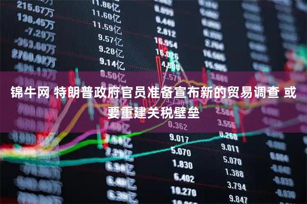 锦牛网 特朗普政府官员准备宣布新的贸易调查 或要重建关税壁垒