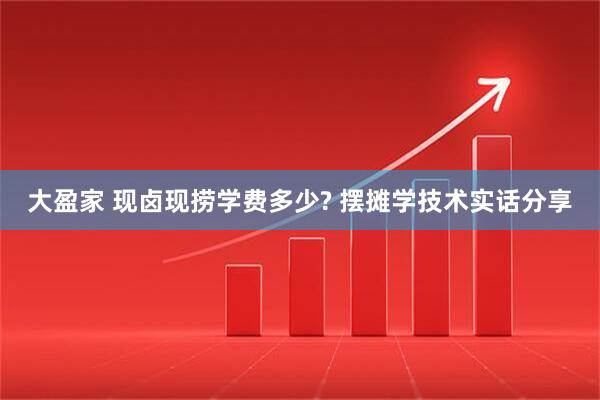 大盈家 现卤现捞学费多少? 摆摊学技术实话分享