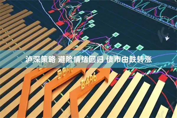 泸深策略 避险情绪回归 债市由跌转涨
