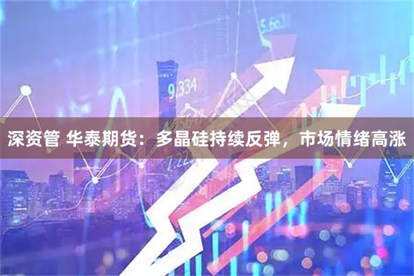 深资管 华泰期货：多晶硅持续反弹，市场情绪高涨
